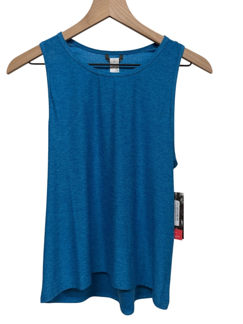 NWT, Oiselle Women Light Lux Swing Tank Caspian Blue/Bold Blue, Size 6